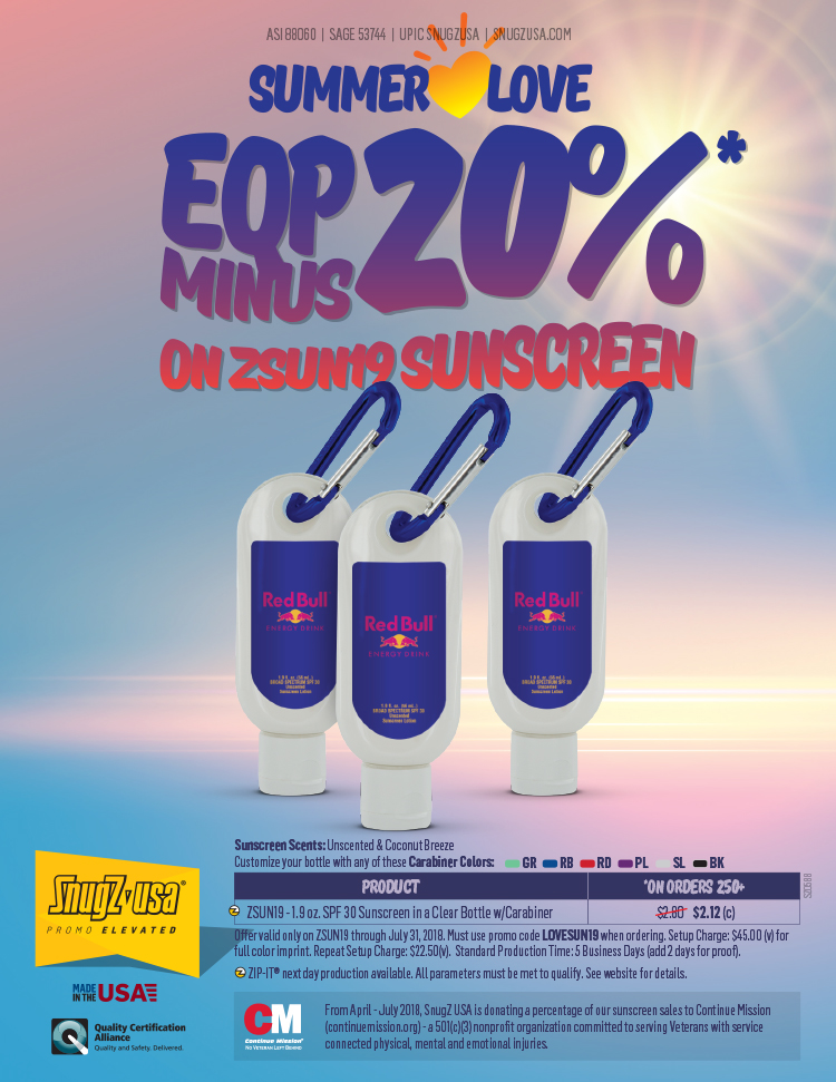 EQP Minus 20% on ZSUN19 Sunscreen